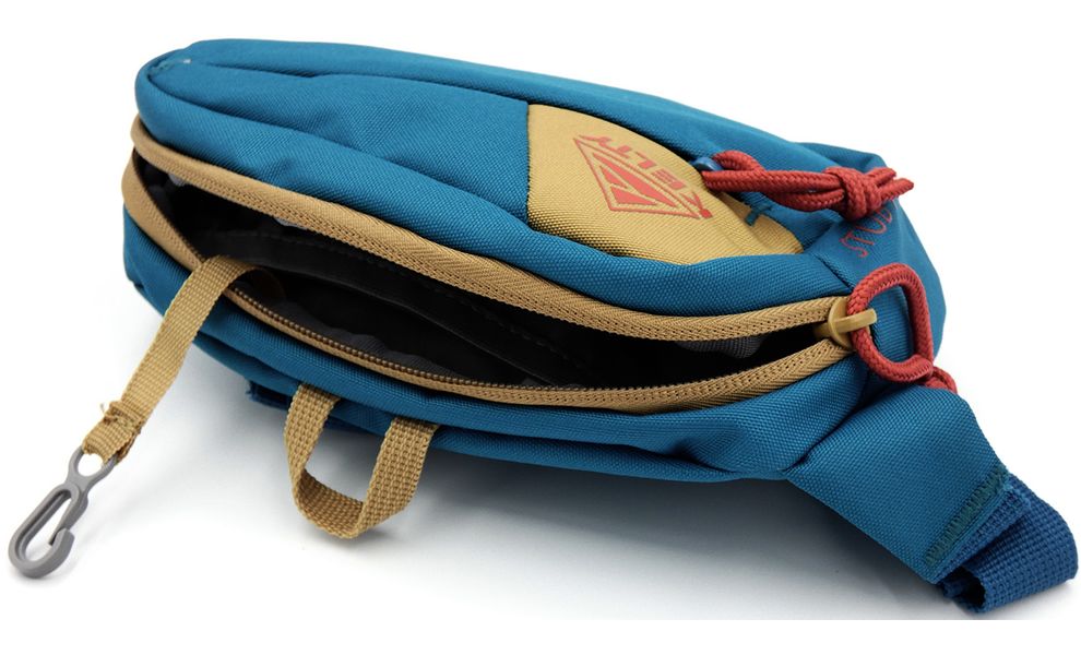 Сумка на пояс Kelty Stub (Lyons Blue/Dull Gold), 1 л, Об'єм: 1, Колір виробника: Lyons Blue/Dull Gold, зображення 6