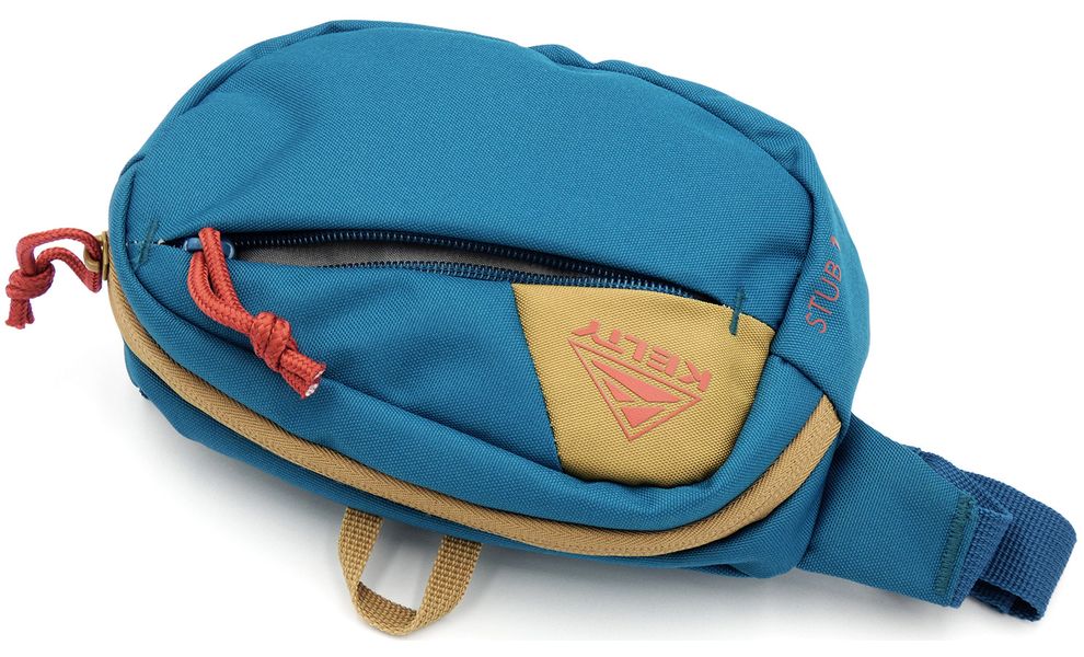 Сумка на пояс Kelty Stub (Lyons Blue/Dull Gold), 1 л, Об'єм: 1, Колір виробника: Lyons Blue/Dull Gold, зображення 9