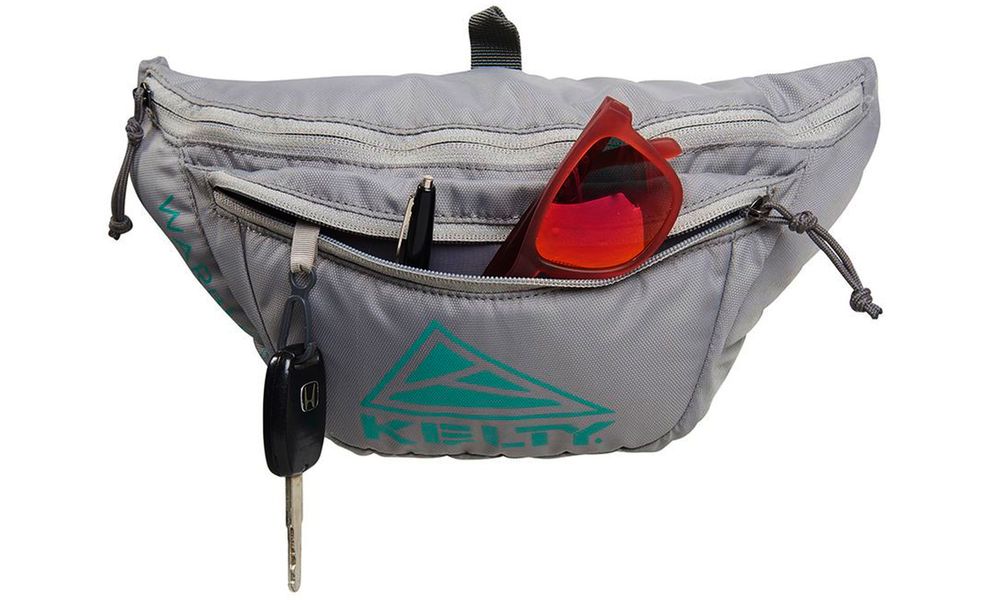 Сумка на пояс Kelty Warbler (Smoke/Lagoon), 3 л, Об'єм: 3, Колір виробника: Smoke/Lagoon, зображення 2