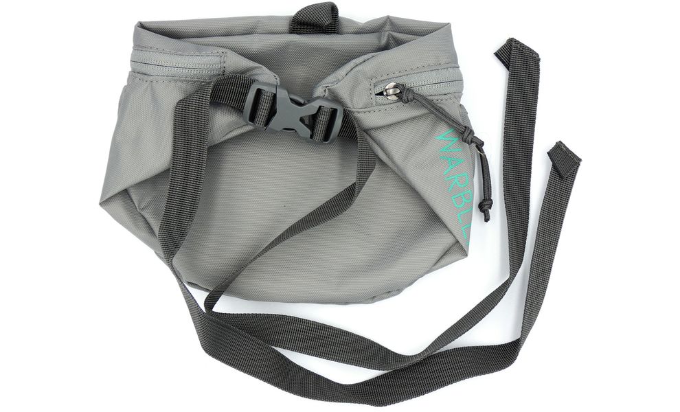 Сумка на пояс Kelty Warbler (Smoke/Lagoon), 3 л, Об'єм: 3, Колір виробника: Smoke/Lagoon, зображення 5