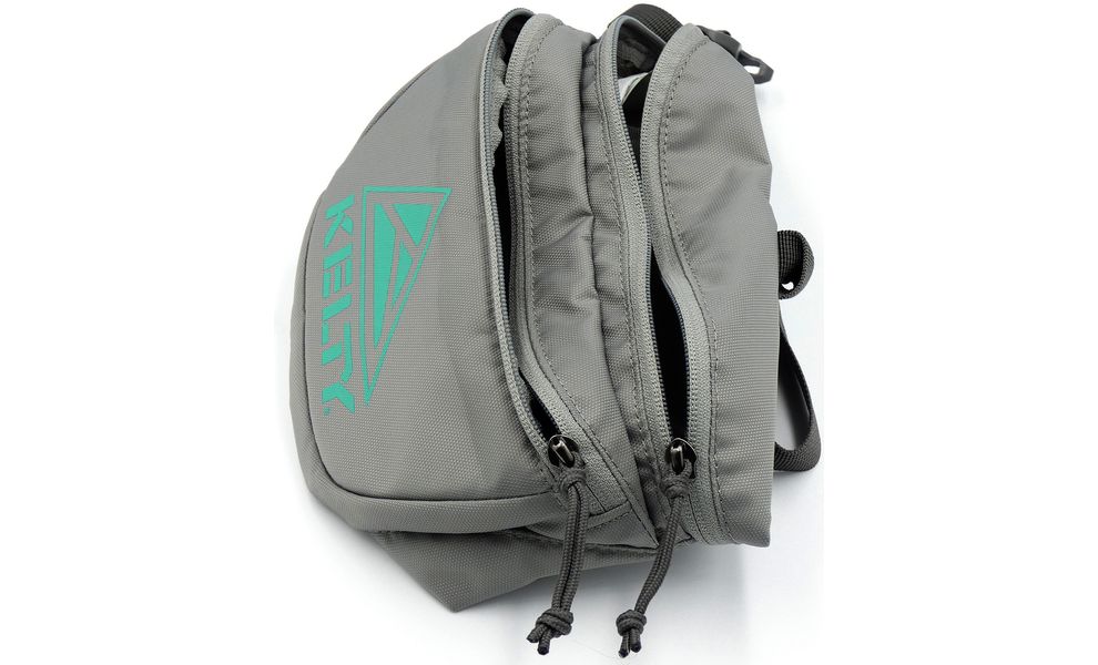 Сумка на пояс Kelty Warbler (Smoke/Lagoon), 3 л, Об'єм: 3, Колір виробника: Smoke/Lagoon, зображення 6