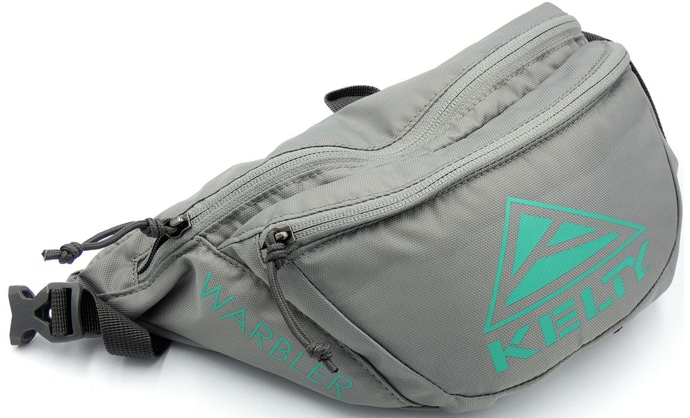 Сумка на пояс Kelty Warbler (Smoke/Lagoon), 3 л, Об'єм: 3, Колір виробника: Smoke/Lagoon, зображення 4
