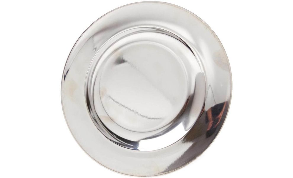 Туристична тарілка Lifeventure Camping, нержавіюча сталь, зображення 2