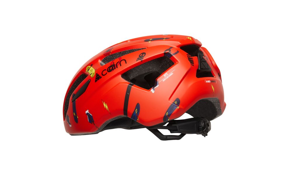 Дитячий велошолом Cairn Prism Jr II (Orange-Skate), Колір: Orange-Skate, Розмір: 48-52, зображення 2