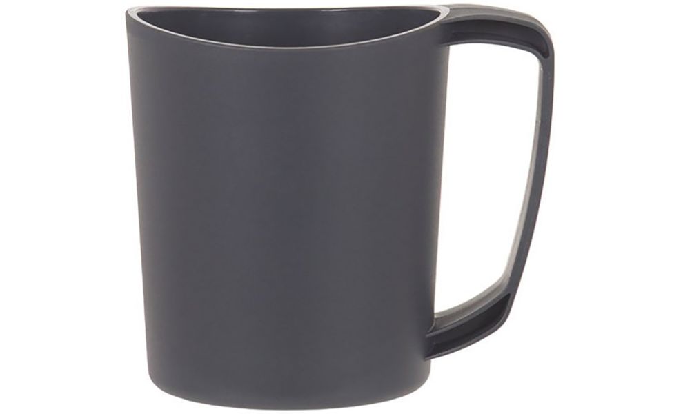 Туристична кружка Lifeventure Ellipse Big (Graphite) на 450 мл, харчовий пластик, Об'єм: 450, Колір: Graphite, зображення 2
