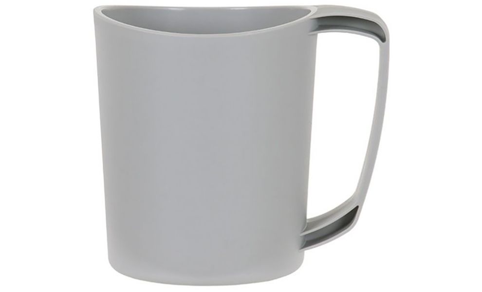 Туристична кружка Lifeventure Ellipse Big (Light Grey) на 450 мл, харчовий пластик, Об'єм: 450, Колір: Light Grey, зображення 2