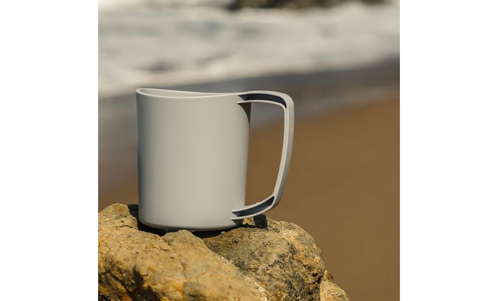 Туристична кружка Lifeventure Ellipse Big (Light Grey) на 450 мл, харчовий пластик, Об'єм: 450, Колір: Light Grey, зображення 4