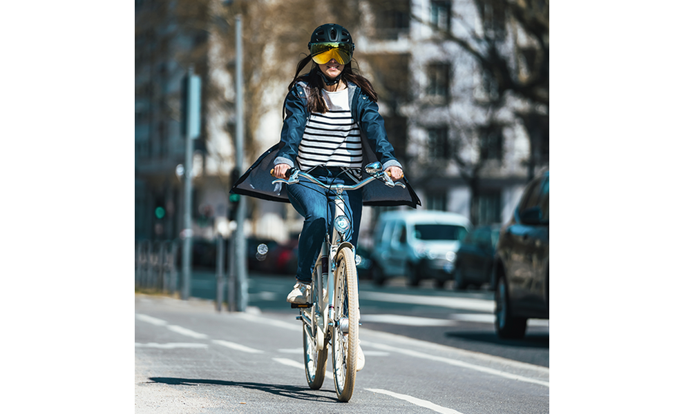 Велошолом Cairn Quartz Visor LED USB (Shiny Shadow), Колір: Shiny Shadow, Розмір: 52-58, зображення 5