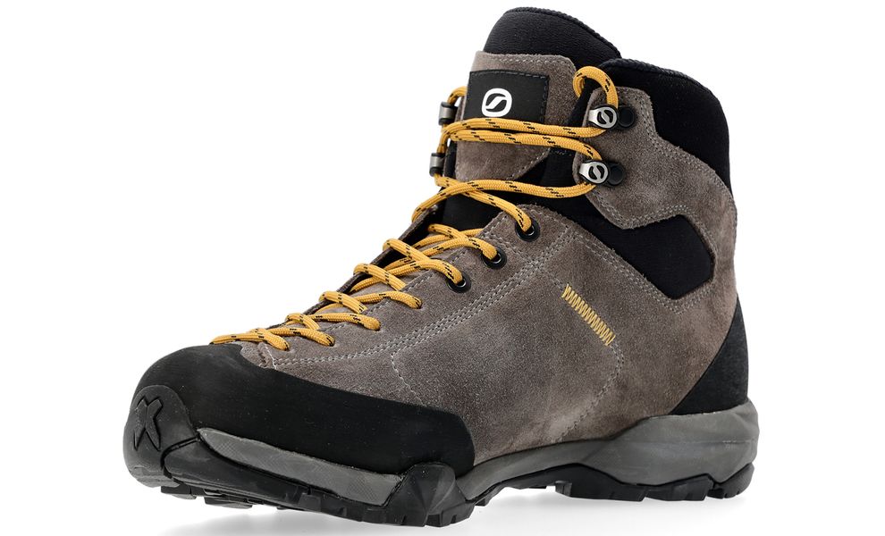 Трекінгові черевики чоловічі SCARPA Mojito Hike GTX - 63318-200 - Wide (Titanium/Mustard), Колір виробника: Titanium/Mustard, Тип колодки: широка, Розмір виробника: EU 42,5, зображення 7