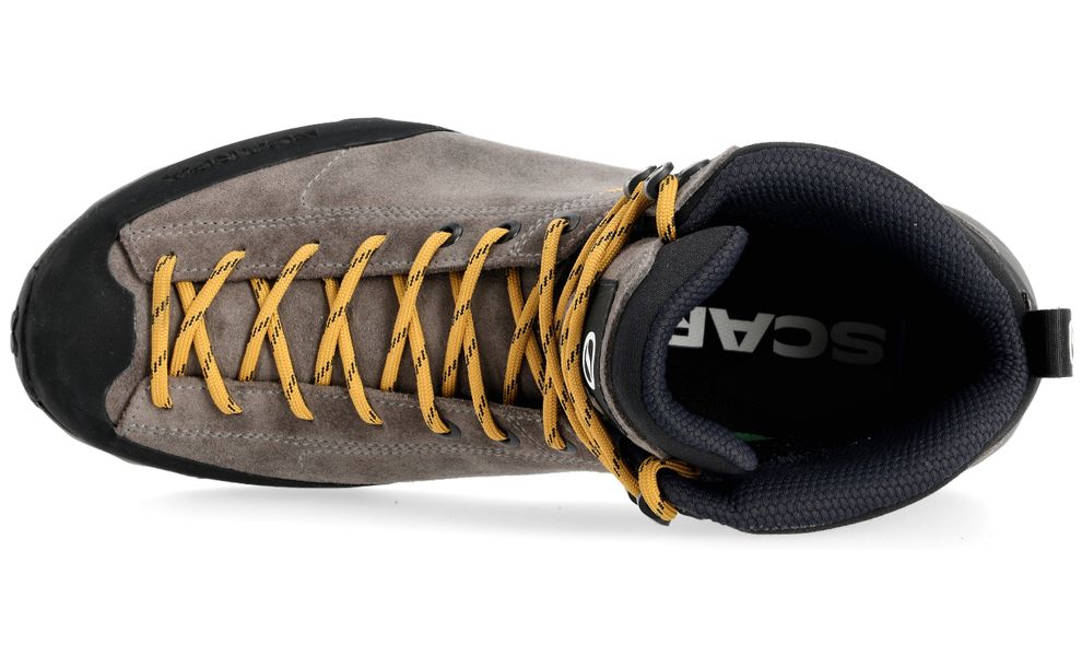 Трекінгові черевики чоловічі SCARPA Mojito Hike GTX - 63318-200 - Wide (Titanium/Mustard), Колір виробника: Titanium/Mustard, Тип колодки: широка, Розмір виробника: EU 43,5, зображення 6