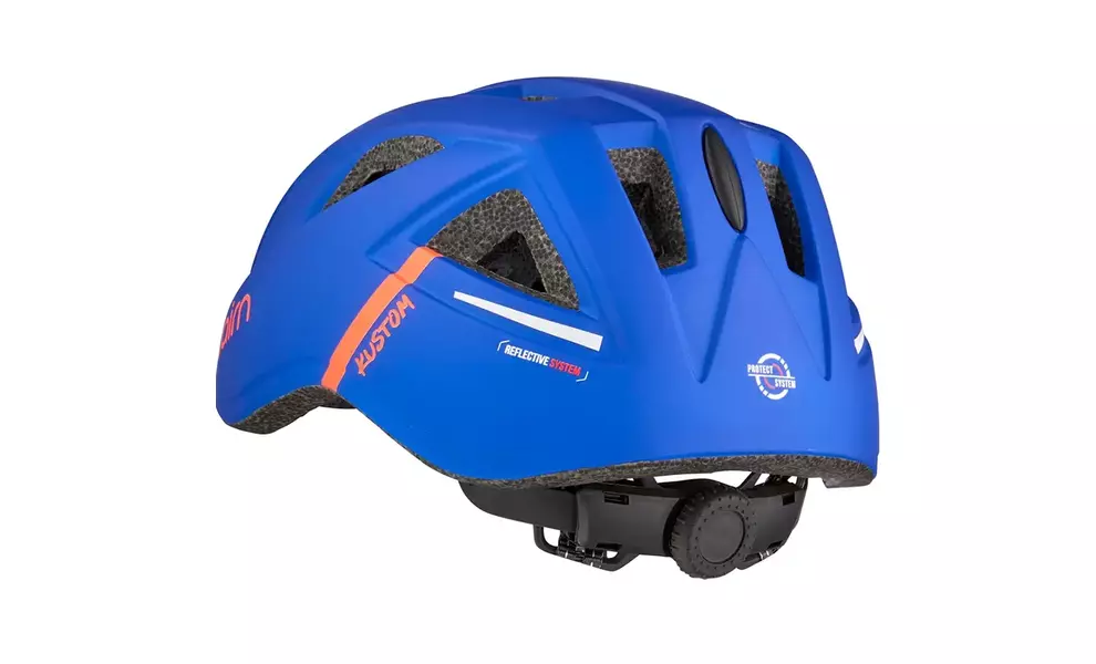 Дитячий велошолом Cairn Kustom Jr (King Blue), Колір: King Blue, Розмір: 48-52, зображення 2