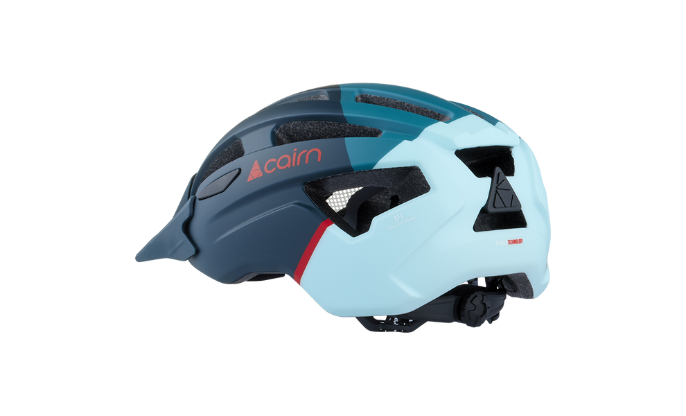 Велошолом Cairn Prism XTR II (Mat Petrol Blue-Ice), Колір: Mat Petrol Blue-Ice, Розмір: 55-58, зображення 2