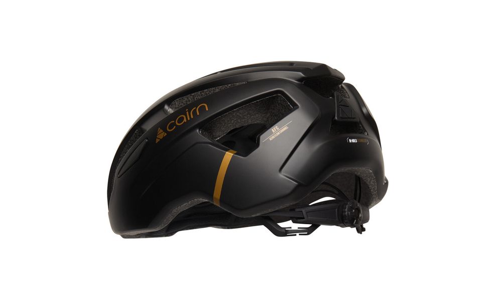 Велошолом Cairn Prism II (Mat Black-Gold), Колір: Mat Black-Gold, Розмір: 55-58, зображення 3