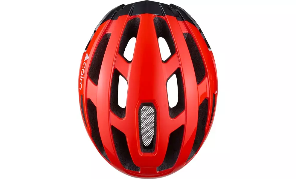 Велошолом Cairn Prism II (Shiny Bright-Red), Колір: Shiny Bright-Red, Розмір: 55-58, зображення 2