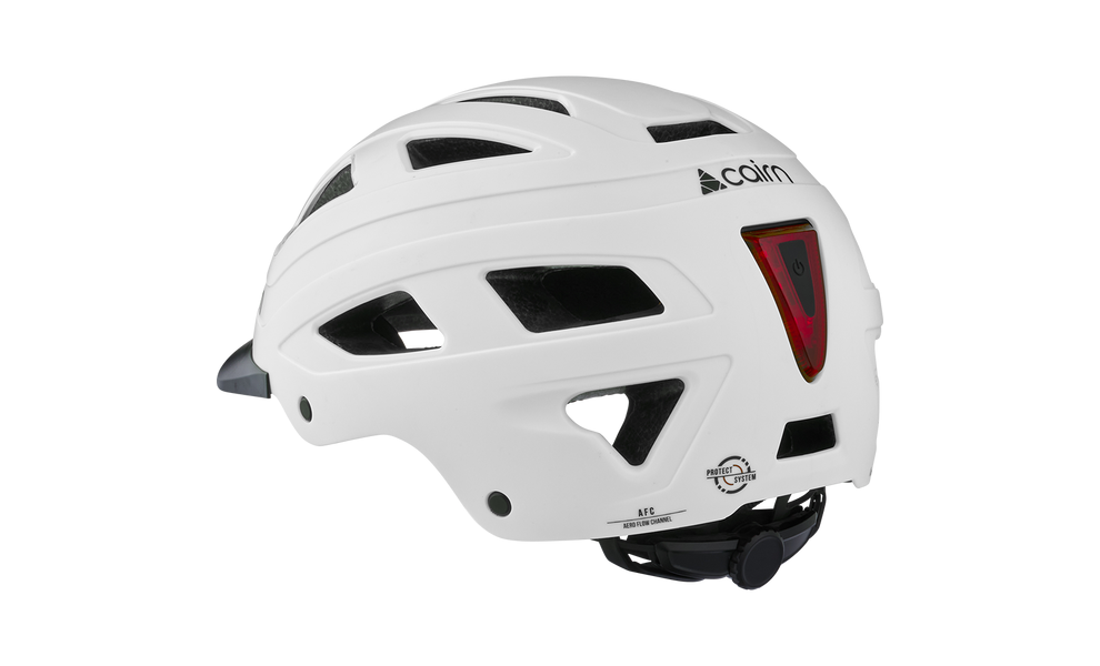 Велошолом Cairn Clarke (Mat White), Колір: Mat White, Розмір: 55-58, зображення 2