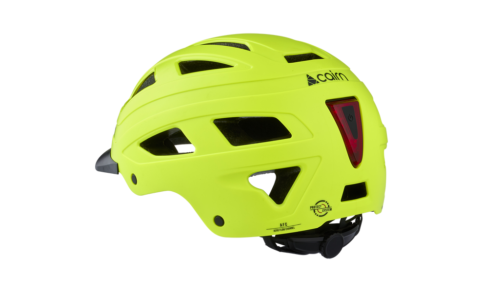 Велошолом Cairn Clarke (Mat Neon Yellow), Колір: Mat Neon Yellow, Розмір: 59-61, зображення 2