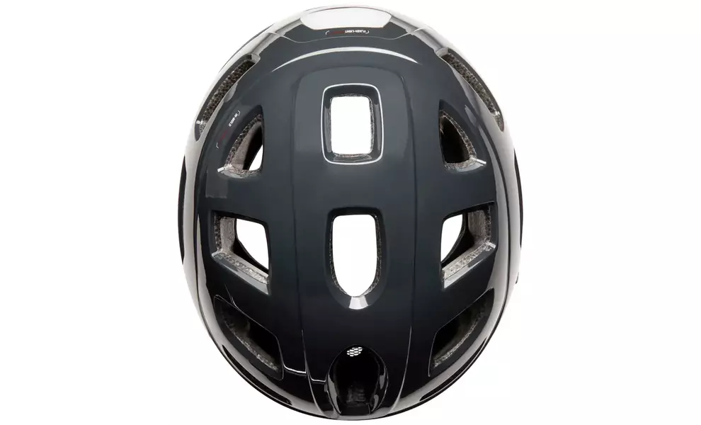 Велошолом Cairn Quartz LED USB (Shiny Shadow), Колір: Shiny Shadow, Розмір: 58-62, зображення 3