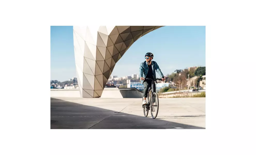 Велошолом Cairn Quartz LED USB (Shiny Shadow), Колір: Shiny Shadow, Розмір: 58-62, зображення 4