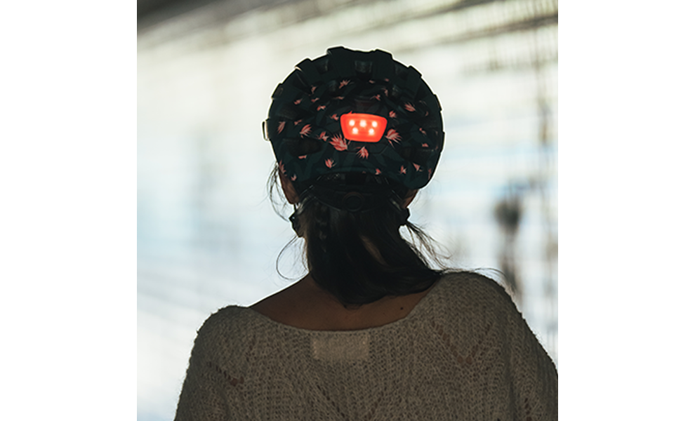 Велошолом Cairn Fusion LED USB (Mat Pine-Petrol Blue), Колір: Mat Pine-Petrol Blue, Розмір: 51-55, зображення 5