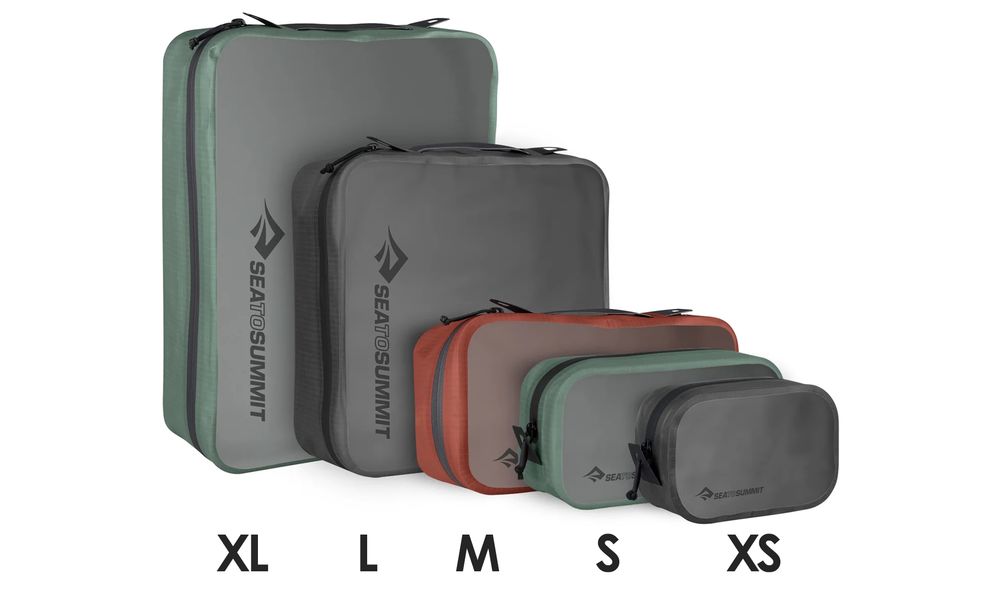 Водостійкий органайзер для одягу Sea to Summit Hydraulic Packing Cube - S (Jet Black), Тип розміру: S, Колір виробника: Jet Black, зображення 3