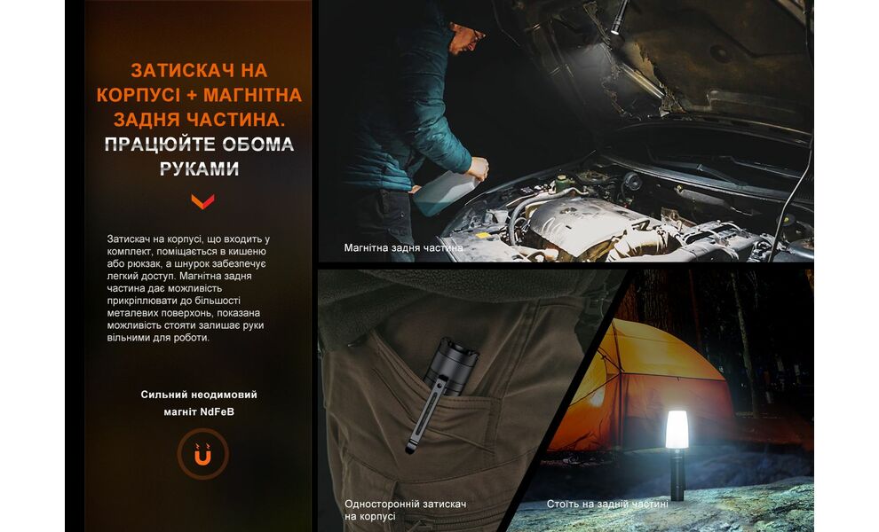 Ліхтар ручний Fenix E35R, зображення 11