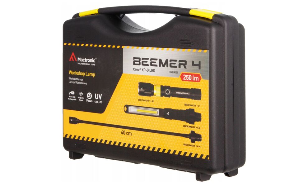 Ліхтар ручний Mactronic Beemer 4 Ultraviolet Focus USB Rechargeable, зображення 10