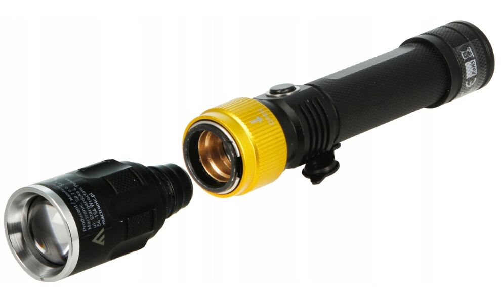 Ліхтар ручний Mactronic Beemer 4 Ultraviolet Focus USB Rechargeable, зображення 2