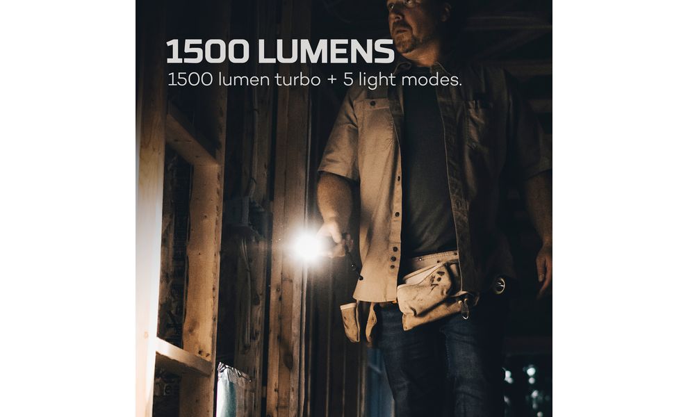 Ліхтар ручний Nebo Master Series FL1500, зображення 6