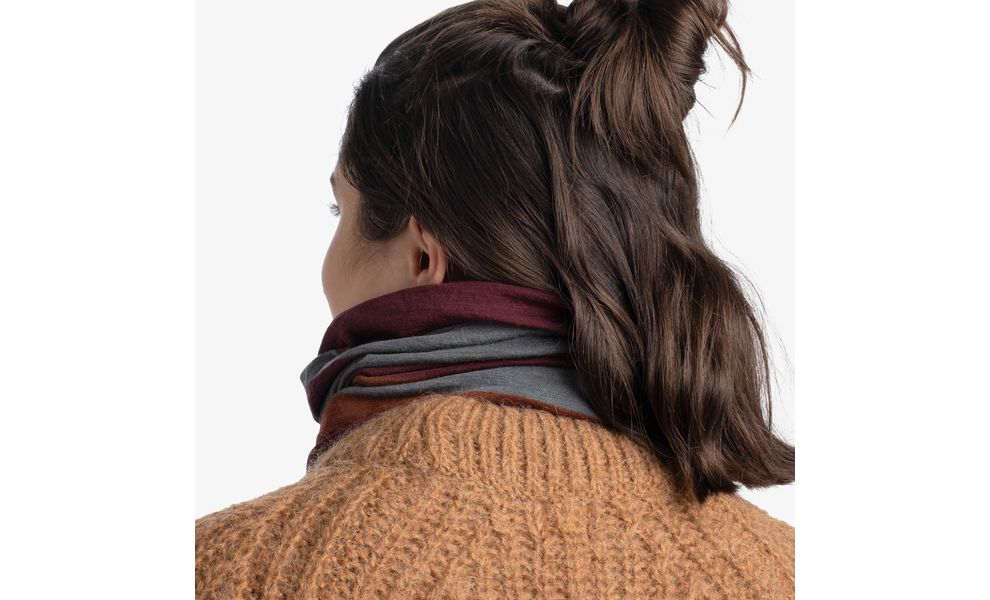 Мультишарф BUFF® Merino Move (Mahogany), Колір виробника: Mahogany, зображення 8