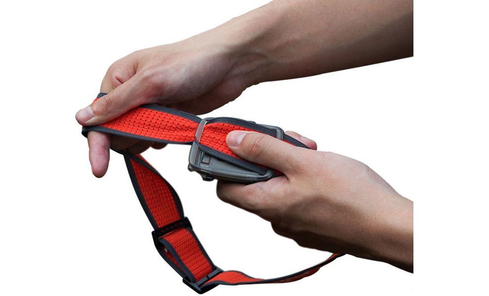 Налобний ліхтар на батарейках Fenix HL16 AAA (Black) з червоним світлом, Колір корпусу: Black, зображення 5