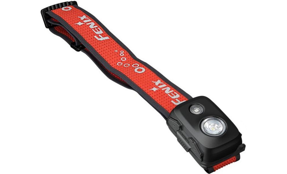 Налобний ліхтар на батарейках Fenix HL16 AAA (Black) з червоним світлом, Колір корпусу: Black, зображення 6