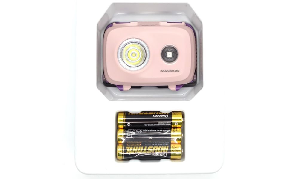 Налобний ліхтар на батарейках Fenix HL16 AAA (Pink) з червоним світлом, Колір корпусу: Pink, зображення 15