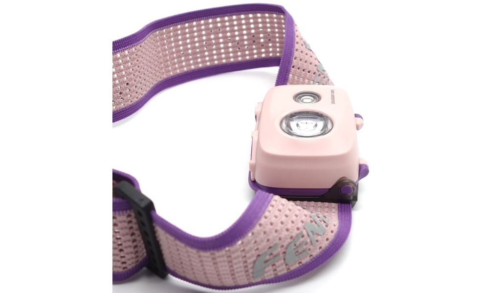 Налобний ліхтар на батарейках Fenix HL16 AAA (Pink) з червоним світлом, Колір корпусу: Pink, зображення 5