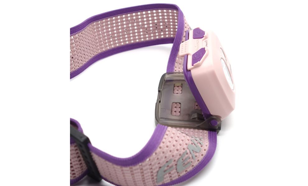 Налобний ліхтар на батарейках Fenix HL16 AAA (Pink) з червоним світлом, Колір корпусу: Pink, зображення 6