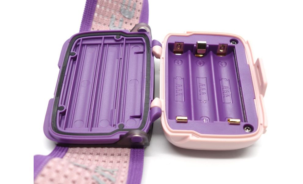 Налобний ліхтар на батарейках Fenix HL16 AAA (Pink) з червоним світлом, Колір корпусу: Pink, зображення 10