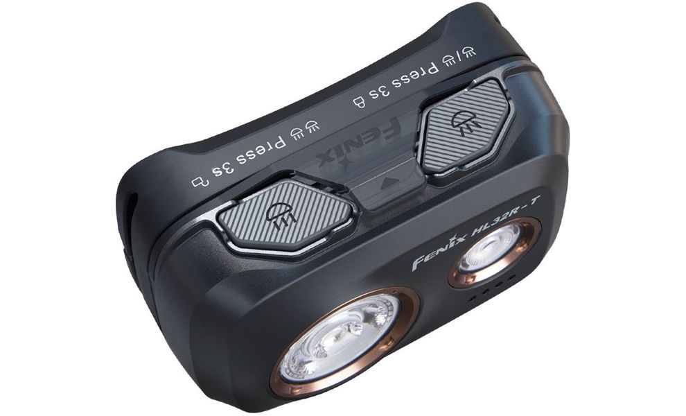 Налобний ліхтар з акумулятором Fenix HL32R-T (Blue): USB Type-C, Колір корпусу: Blue, зображення 3