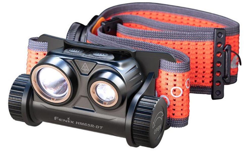 Ліхтар налобний Fenix HM65R-DT (Black), Колір корпусу: Black, зображення 3