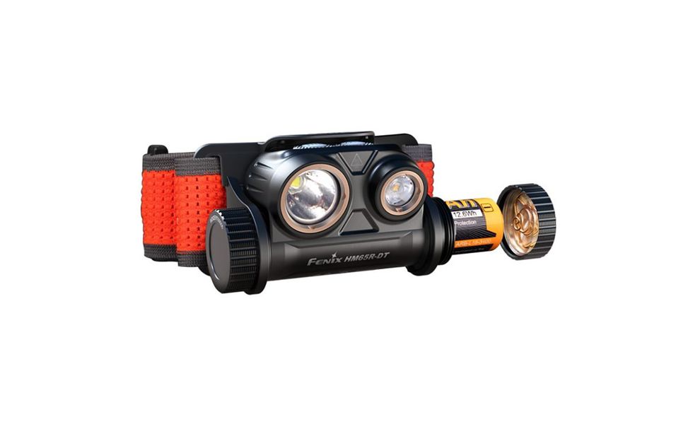 Ліхтар налобний Fenix HM65R-DT (Black), Колір корпусу: Black, зображення 4