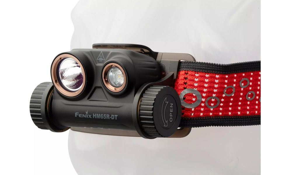 Ліхтар налобний Fenix HM65R-DT (Black), Колір корпусу: Black, зображення 6