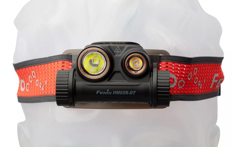 Ліхтар налобний Fenix HM65R-DT (Black), Колір корпусу: Black, зображення 7