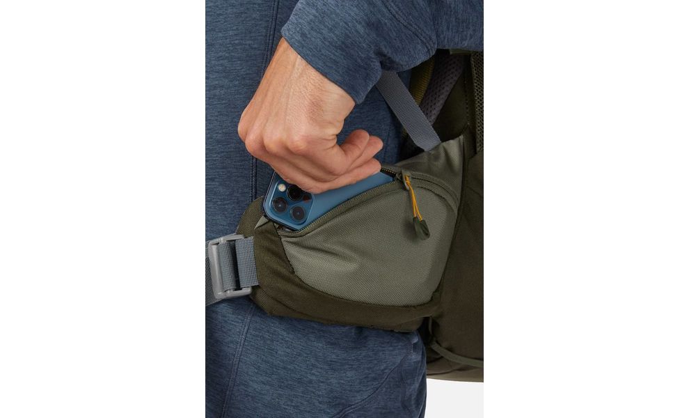 Рюкзак Lowe Alpine Sirac Plus 40 - M/L (Light Khaki/Army), Об'єм: 40, Колір виробника: Light Khaki/Army, Тип розміру спинки: M/L, зображення 12