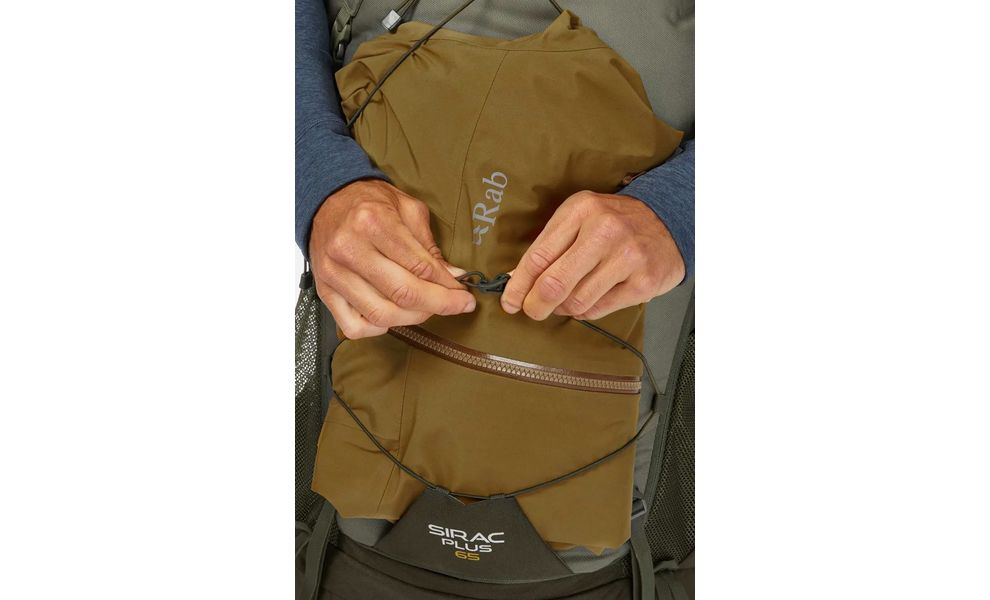 Рюкзак Lowe Alpine Sirac Plus 40 - M/L (Light Khaki/Army), Об'єм: 40, Колір виробника: Light Khaki/Army, Тип розміру спинки: M/L, зображення 15