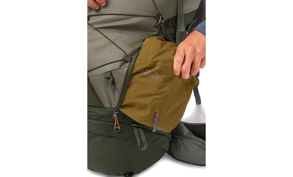 Рюкзак Lowe Alpine Sirac Plus 40 - M/L (Light Khaki/Army), Об'єм: 40, Колір виробника: Light Khaki/Army, Тип розміру спинки: M/L, зображення 16