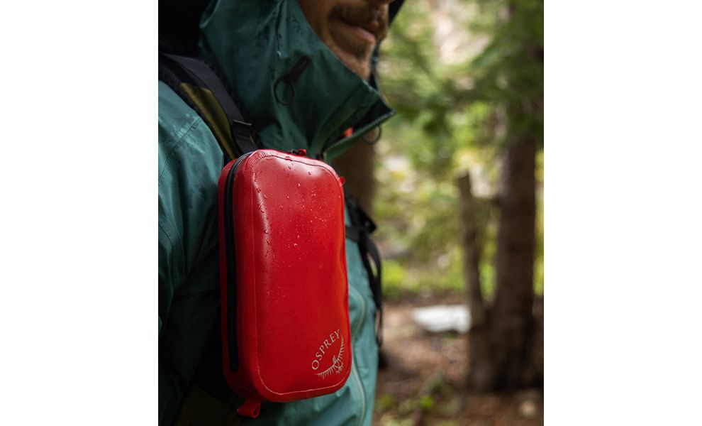 Чохол для техніки Osprey Pack Pocket Waterproof (Poinsettia Red), 1 л, Об'єм: 1, Колір виробника: Poinsettia Red, зображення 6