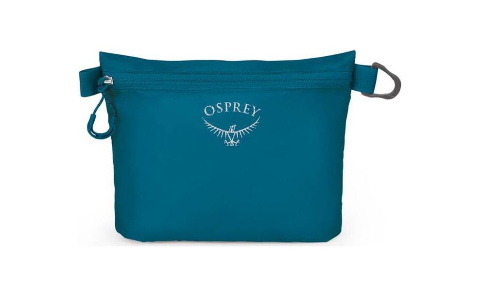 Універсальна дорожня сумочка-органайзер Osprey Ultralight Zipper Sack - L (Waterfront Blue), 7 л, Об'єм: 7, Колір виробника: Waterfront Blue, зображення 2