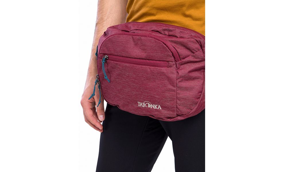 Сумка на пояс Tatonka Hip Sling Pack (Bordeaux Red), 5 л, Об'єм: 5, Колір виробника: Bordeaux Red, зображення 7