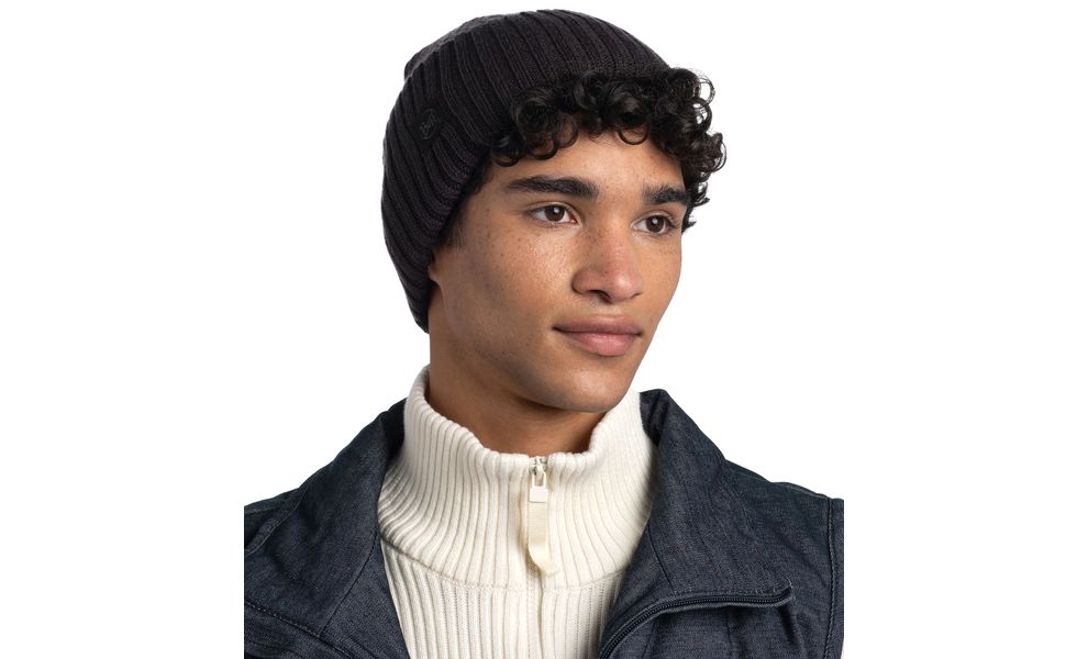 Шапка BUFF® Knitted Rutger (Graphite), Колір: Graphite, зображення 2