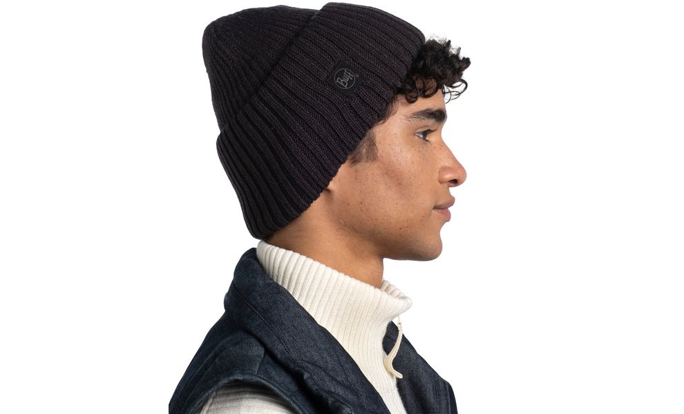 Шапка BUFF® Knitted Rutger (Graphite), Колір: Graphite, зображення 3