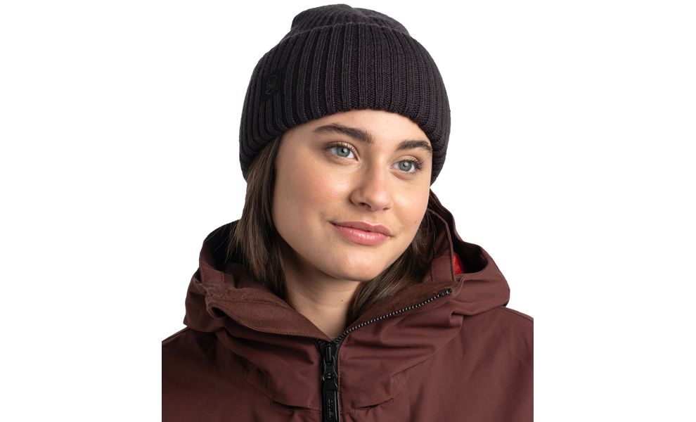 Шапка BUFF® Knitted Rutger (Graphite), Колір: Graphite, зображення 5