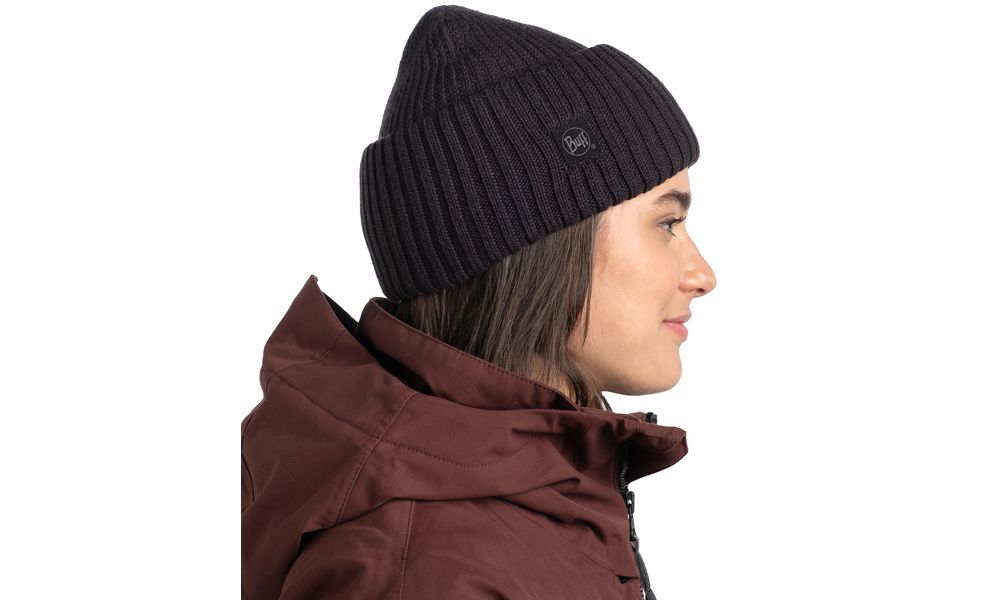 Шапка BUFF® Knitted Rutger (Graphite), Колір: Graphite, зображення 6